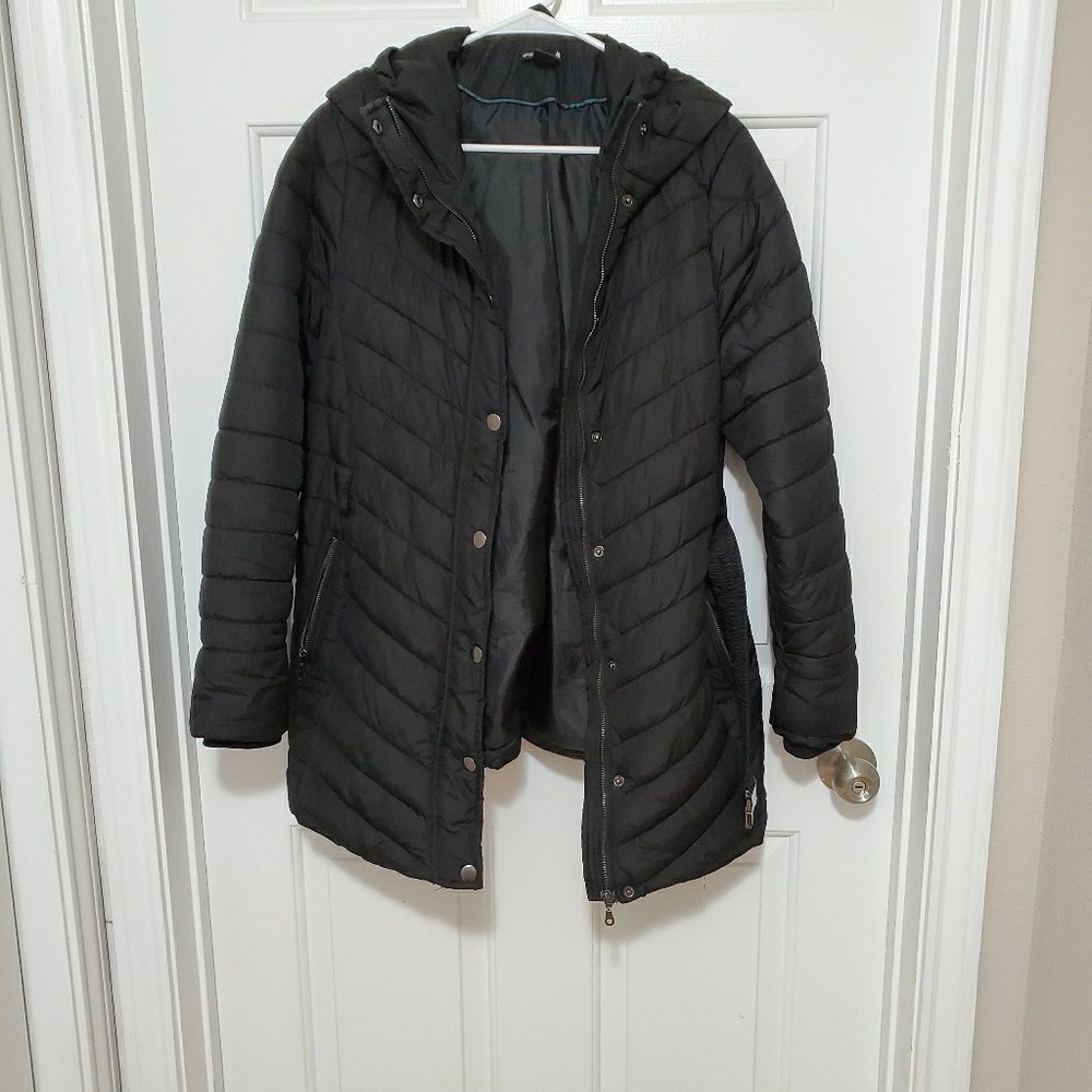 Maternity puffer/trench coat
